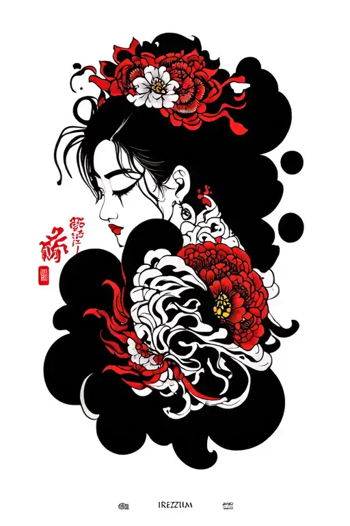 Blackout Tattoo Depicting