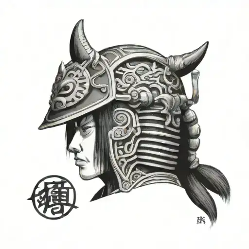 Jiriya From Naruto Samurai Helmet Adorned