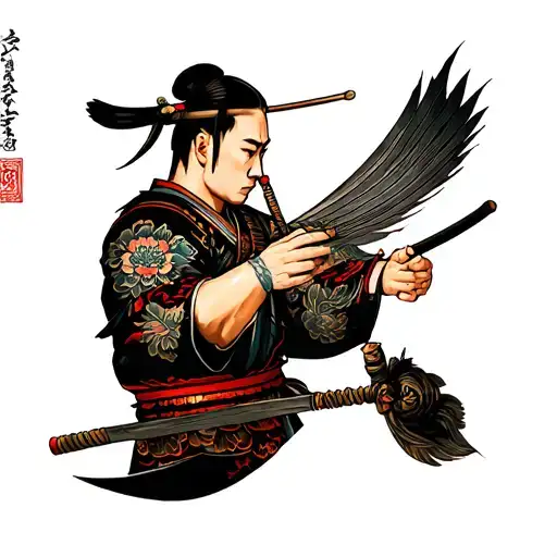 Japanese Realistic Samurai