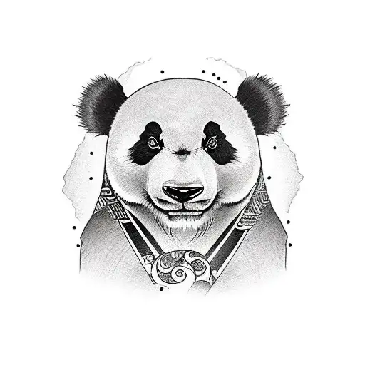 Animated Panda Yakuza