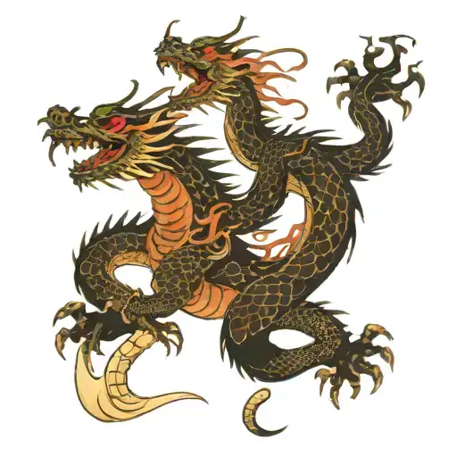Dragon With Legs