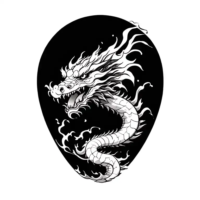 Dragon Breathing Fire