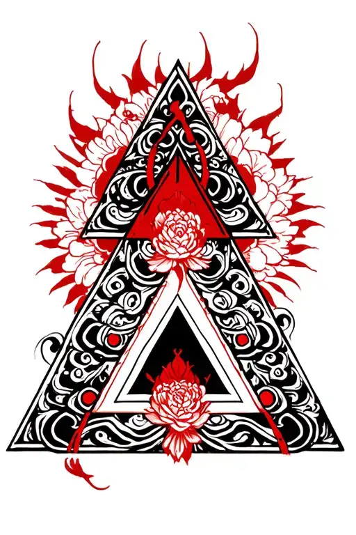 Triangle Shape Symbolizing
