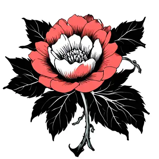 Half Dead Half Alive Flower