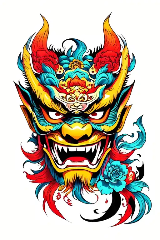 Oni Mask Cut