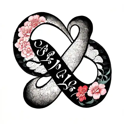 Saudade Wrote In The Middle Of An Incomplete Infinity Symbol