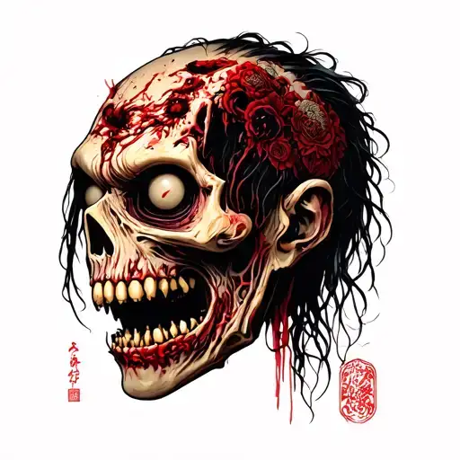 Zombie Namakubi Severed Head