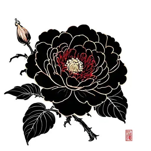 Red Camellia