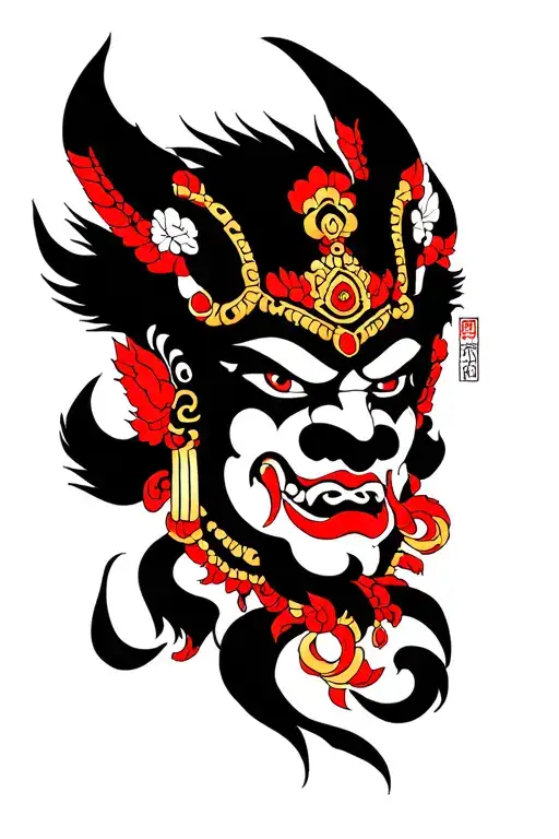 Nepali God Kaal Bhairava