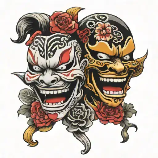 Laugh Now Cry Later Masks