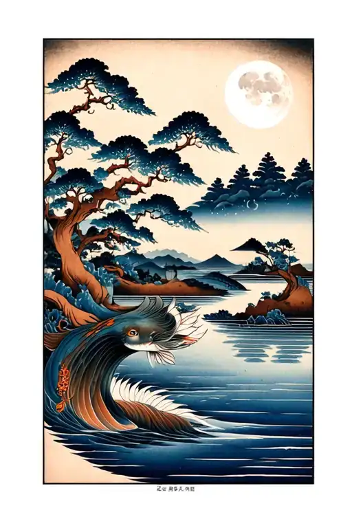 Moonlight On The River