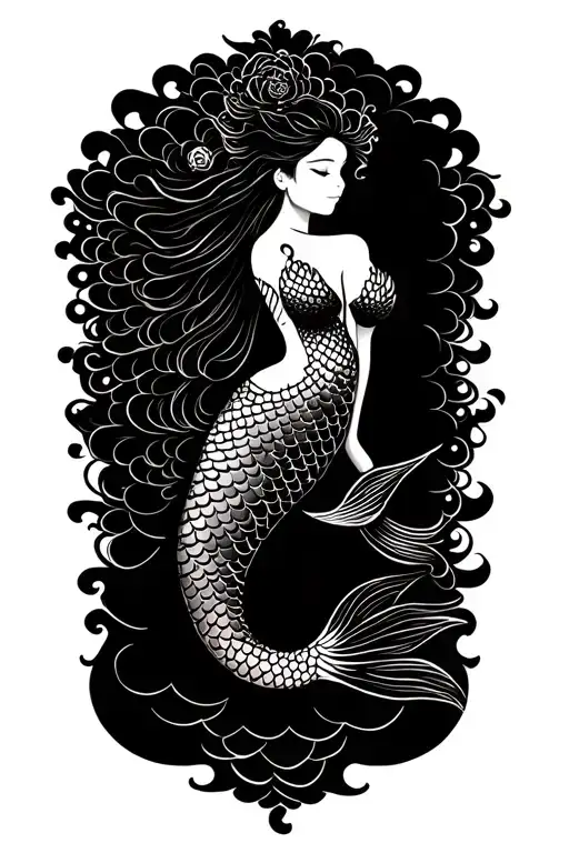 Mermaid Scales Forming