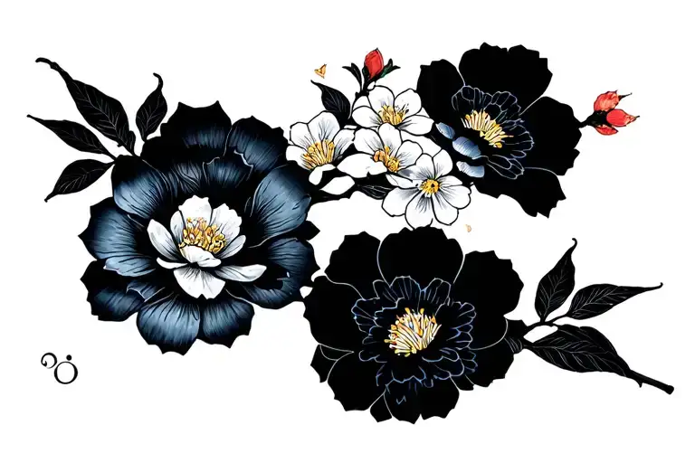 Sakura Flowers Surrounding