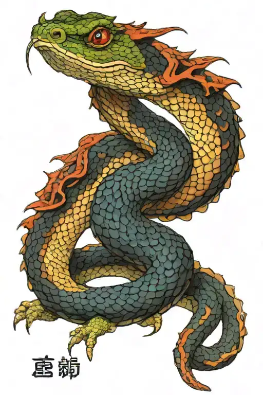 Horned Bush Viper Snake