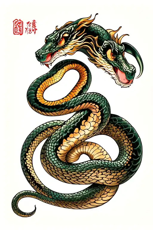 Snake Crawling Full Body