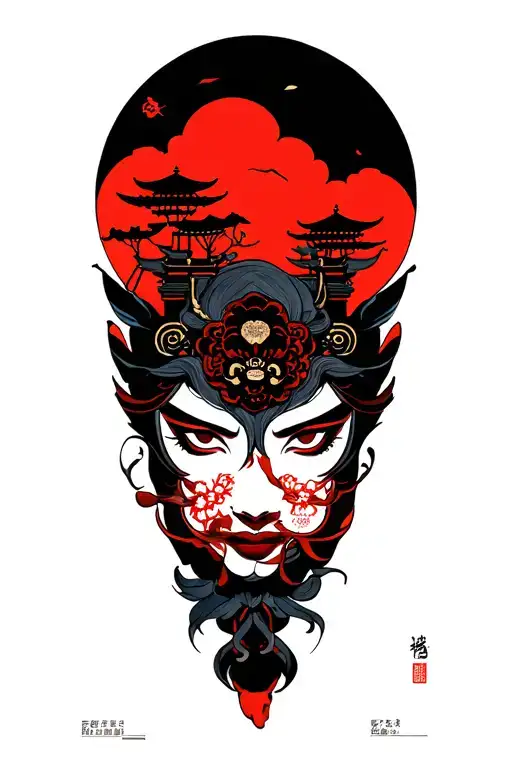 Japanese Temple Ruins