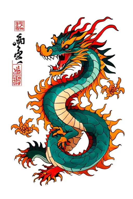 Evil Dragon Chinese