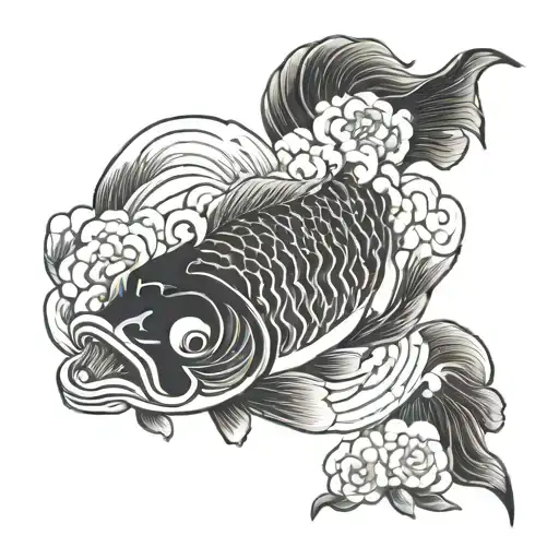 Making Kio Fish With Yin And Yang