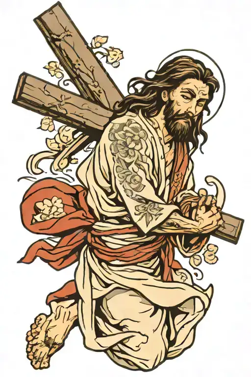 Jesus Carrying Cross