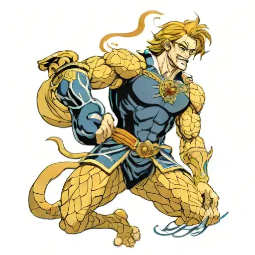 Escanor The Lion Of Pride Technological Capital Sin