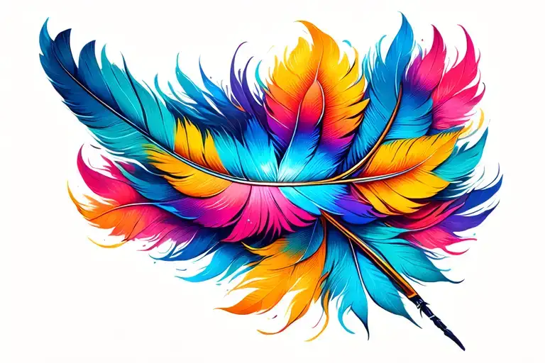 Colorful Feather