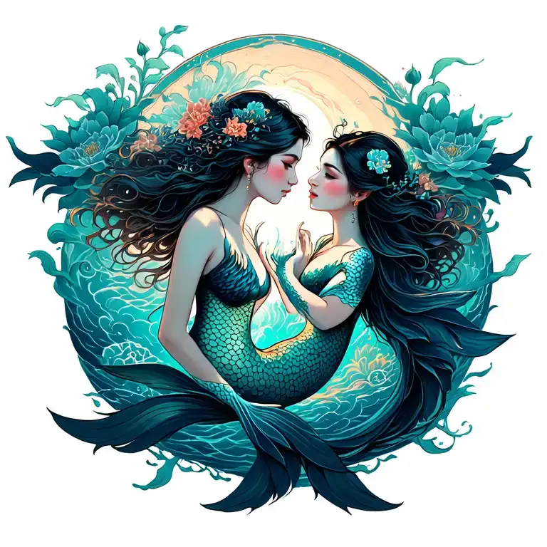 Pisces Mermaids Forming