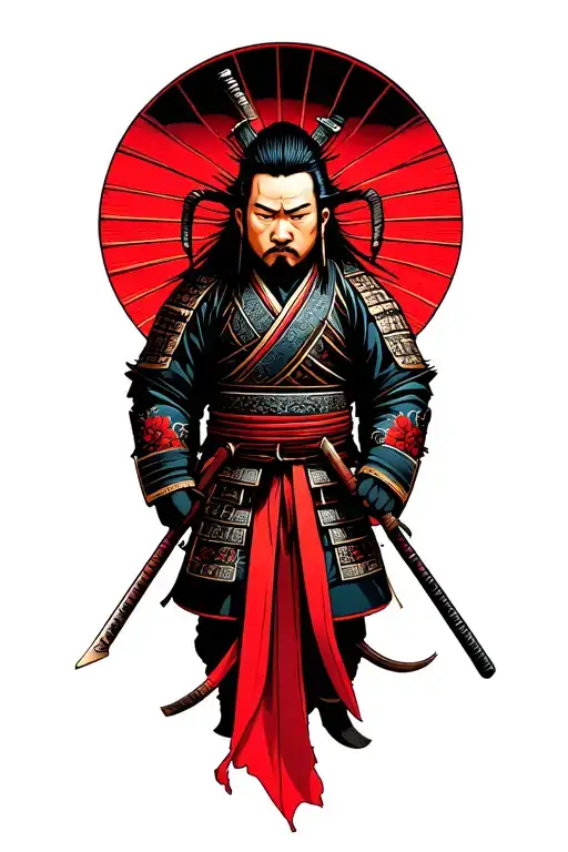 Japanese Samurai Warrior