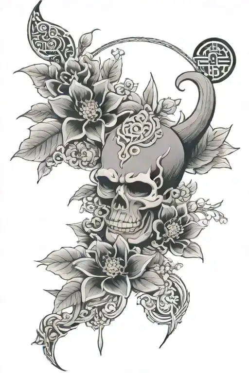 Buddhist Petal Structure And Viking