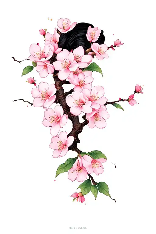 Traditional Japanese Cherry Blossom