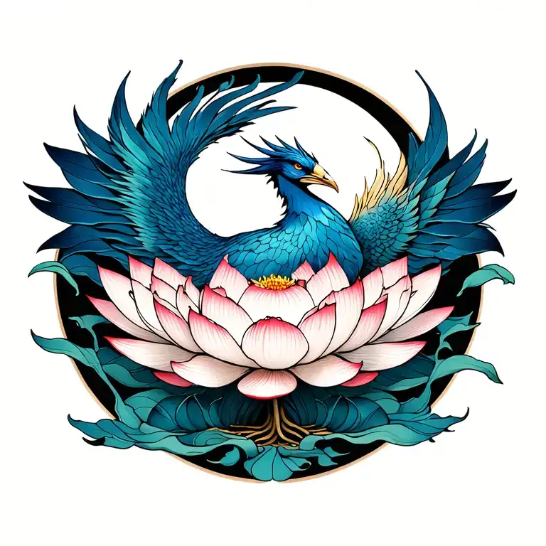 Phoenix Lotus Flower
