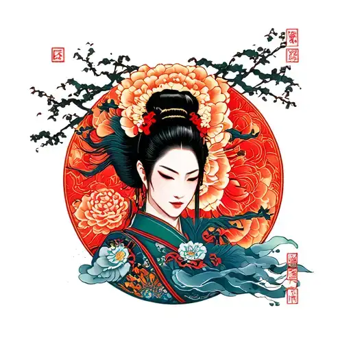Sleeve Japanese Traditional Yakuza