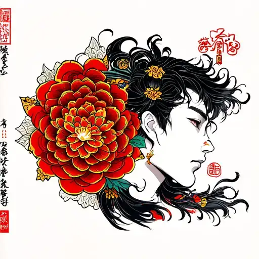 Luhan 20-12-1979 Tattoo Design