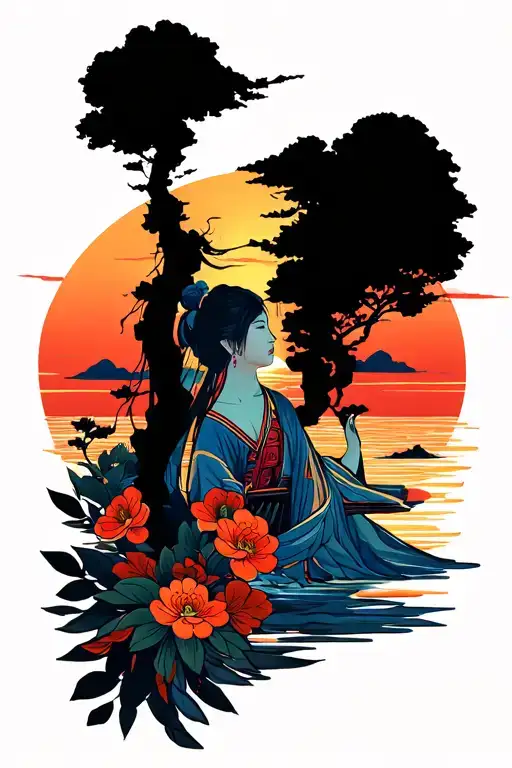 Philippines Sun Setting