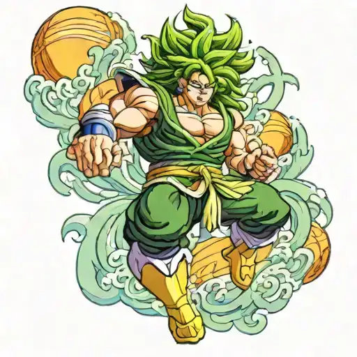 Broly Dragon Ball Transforming
