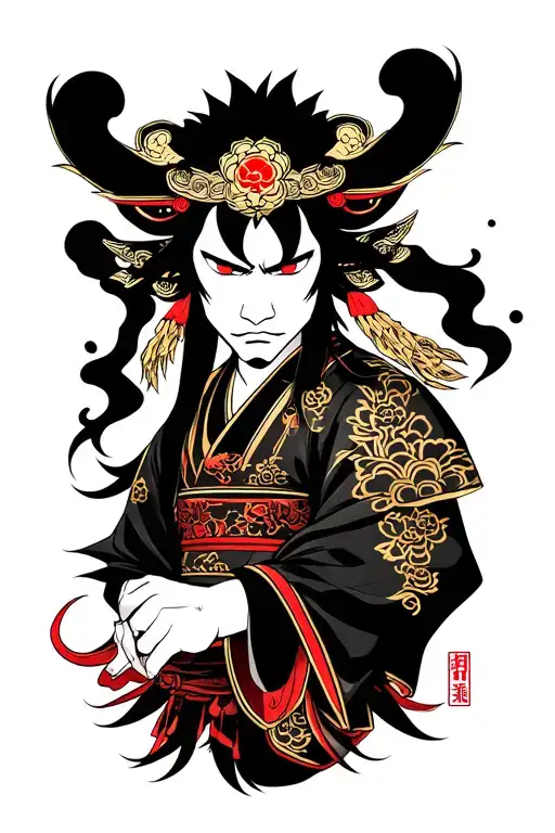 Three Tomoe Curse Mark Wukong