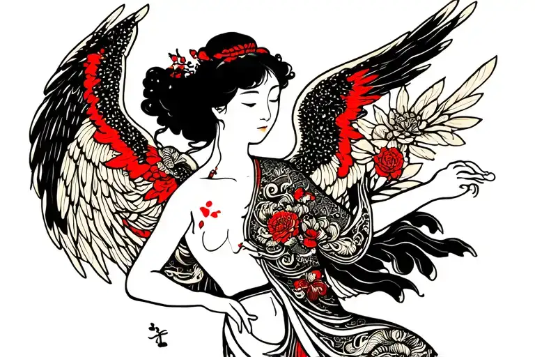 Tree Of Life Angel Playing