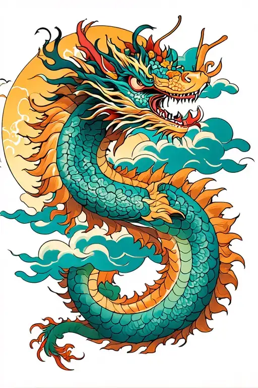 Dragon And Cloud Instead