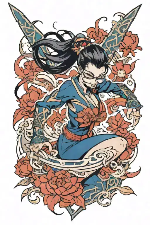 Vayne League Of Legends Action Pose