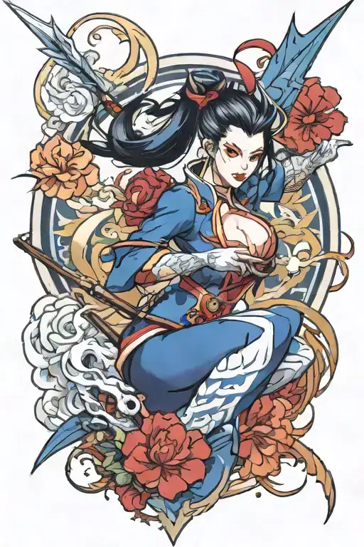 Vayne League Of Legends Action Pose