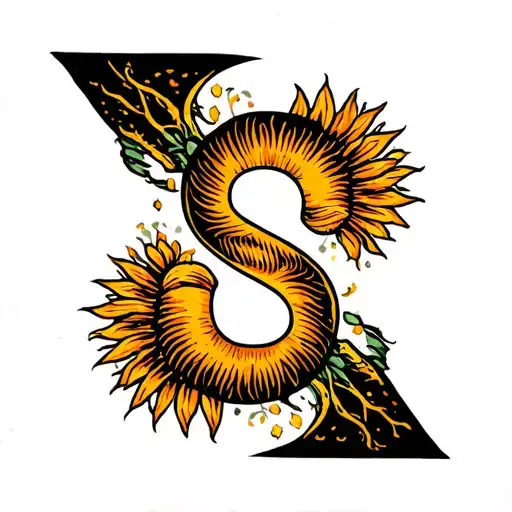 Sunshine With Letter S