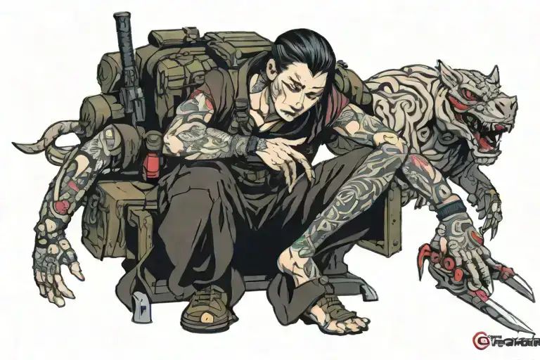 Tactical Tattoo Women Full Body
