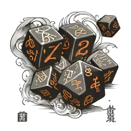 Roll Dice 20 D&d Dice Set