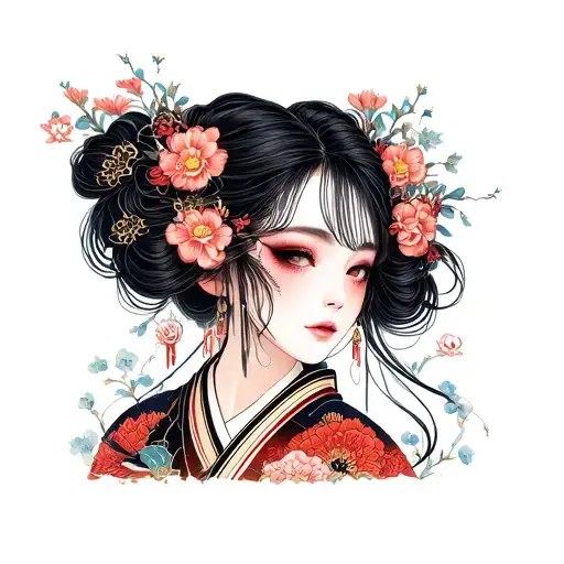 Girl Looking