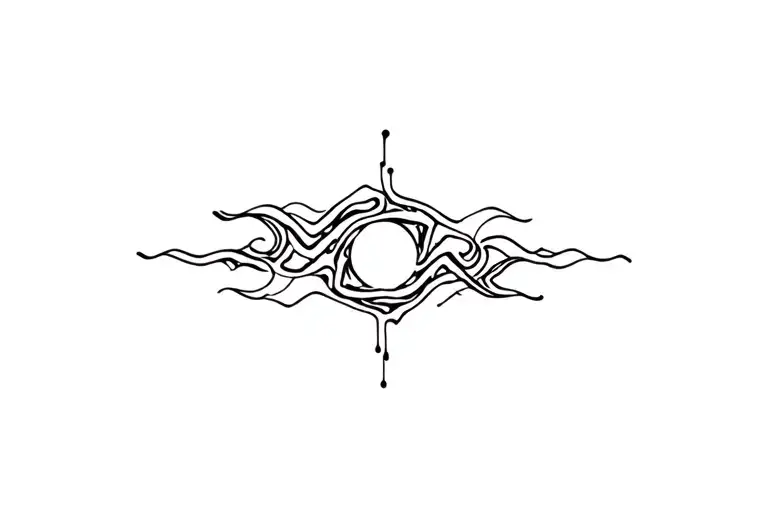 Trippy Edm Music Slime Drippy Zigzag Pattern