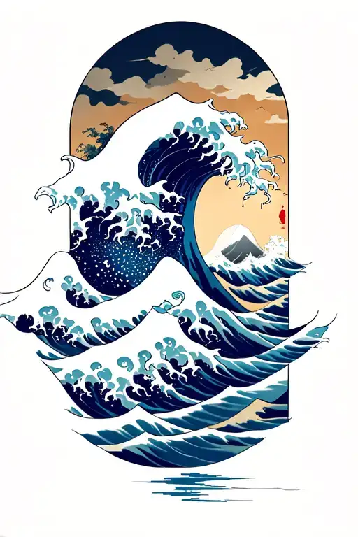 The Great Wave Off Kanagawa
