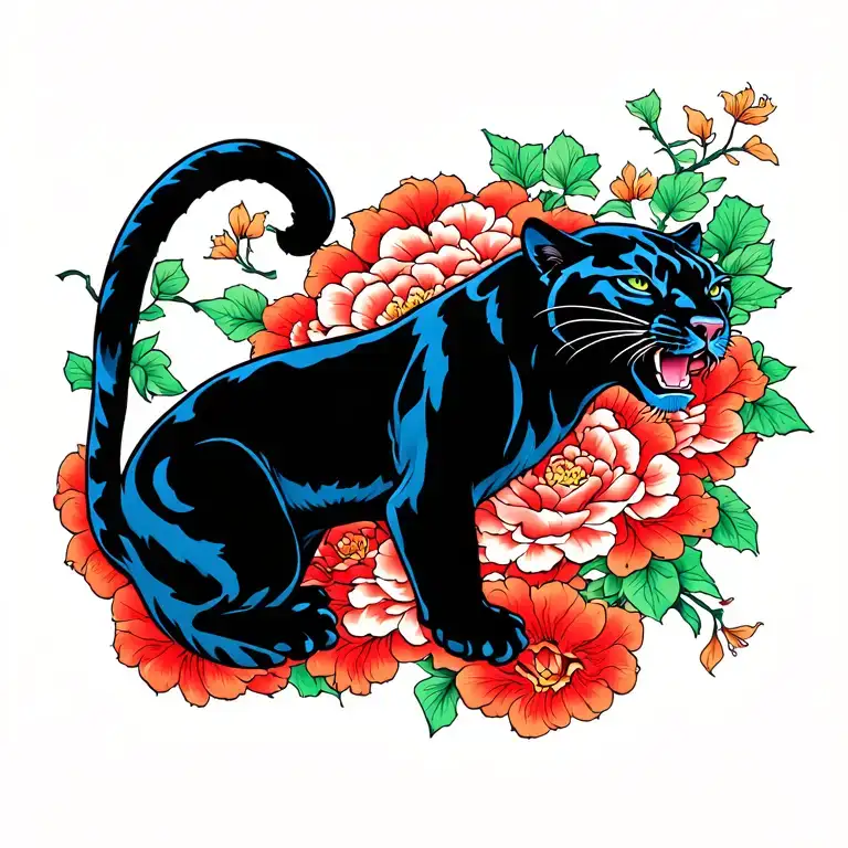 Panther Climbing