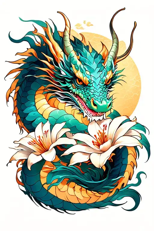 Dragons And Lillies