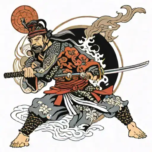 Japanese Samurai Warrior