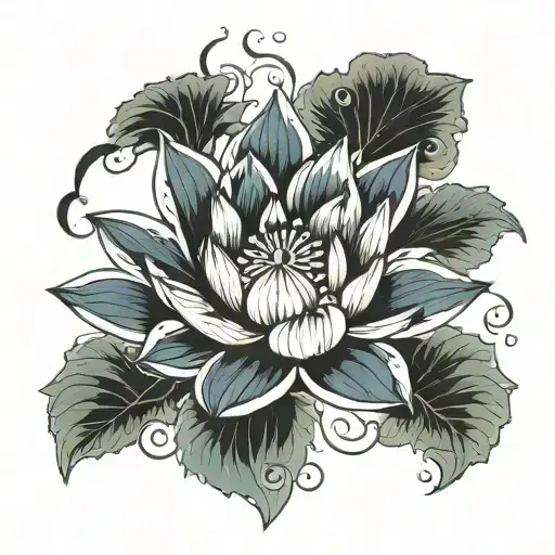 Lotus Flower 5 Elements