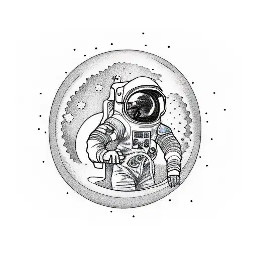 Spaceman On The Moon
